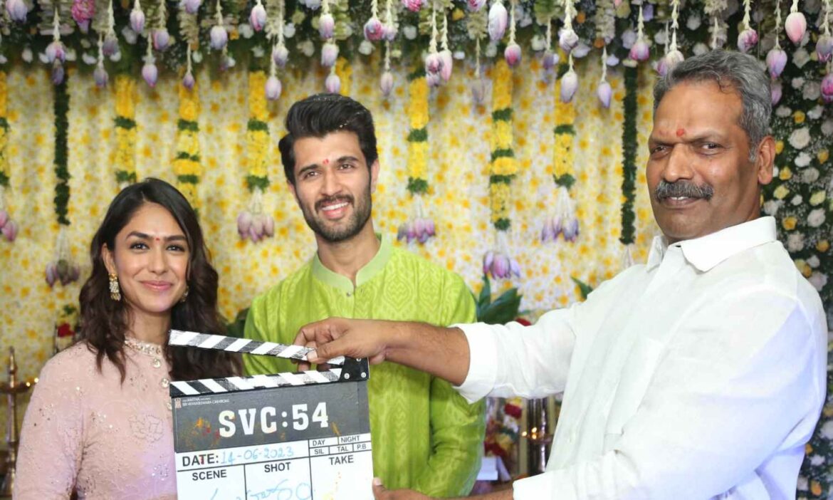 Vijay Deverakonda Mrunal Movie Opening